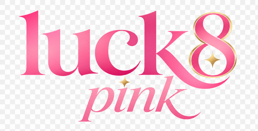 luck8 pink logo